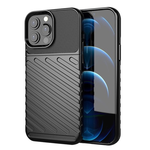Silicone Case Thunder (Samsung S25, black)