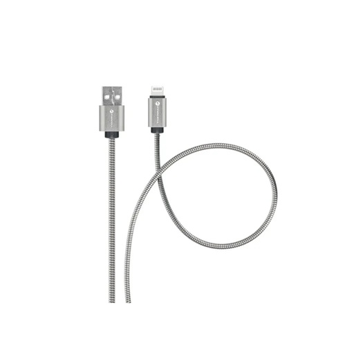 Forcell kabel Carbon C236 USB - Lightning (srebrno, 2 m)