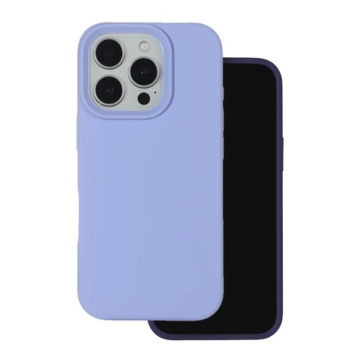Silicone Case MagSafe Liquid  (iPhone 17 Pro, light purple)