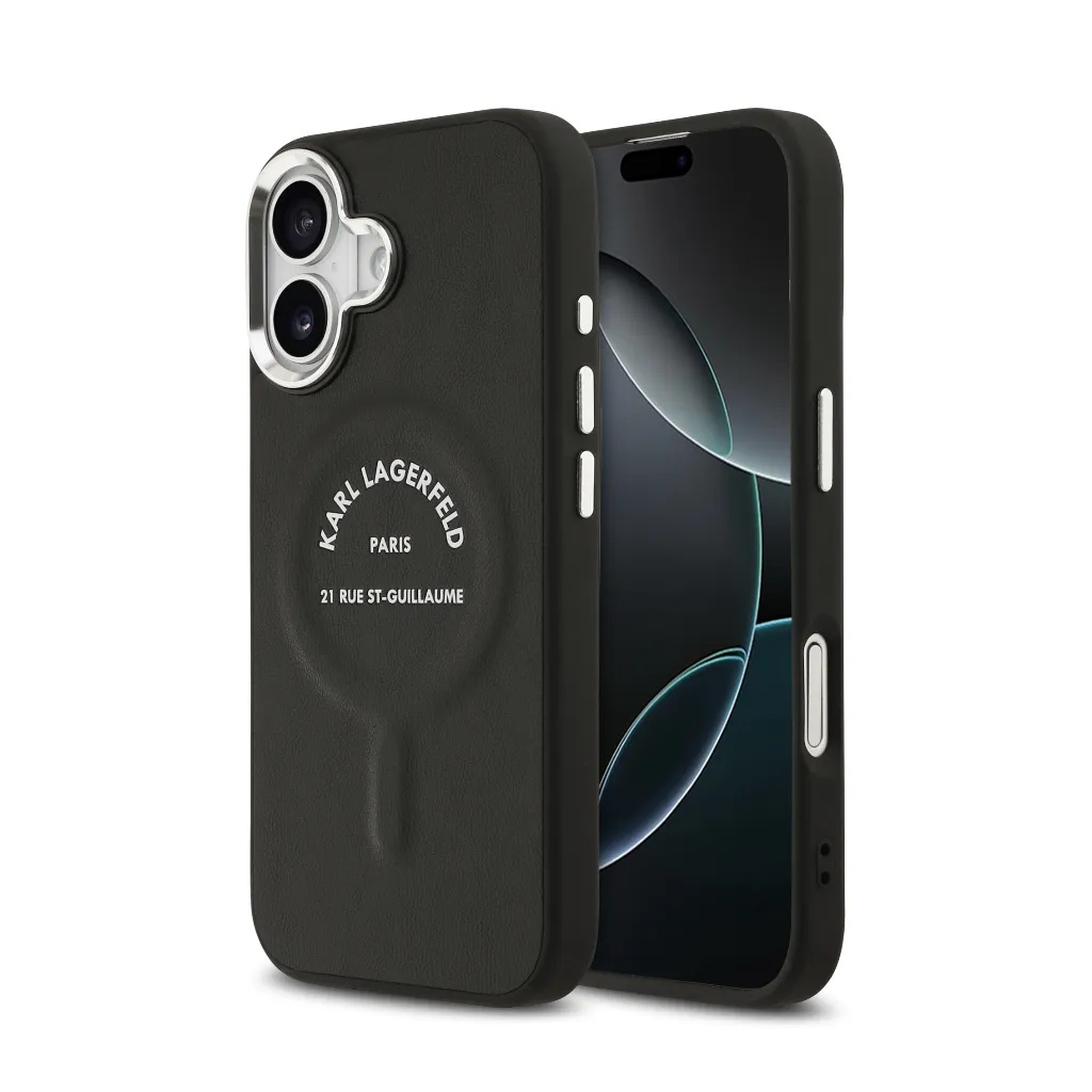 Karl Lagerfeld maska MagSafe RSG Logo Camera Frame