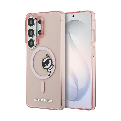 Karl Lagerfeld Phone Case MagSafe Choupette Peekaboo (Samsung S26 Ultra, pink)