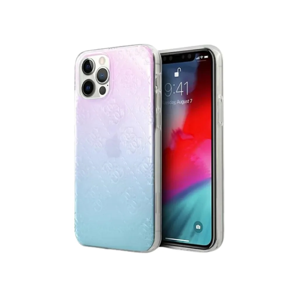 Guess Phone Case 4G Pattern Gradient