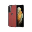 Ferrari Phone Case Black Nylon Stripe