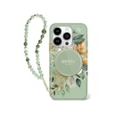 Guess maska MagSafe Flowers Beads Strap